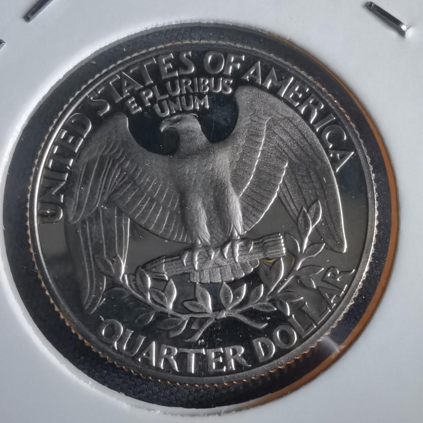 沼泽如烟--第974场 美国1986年25分精制币