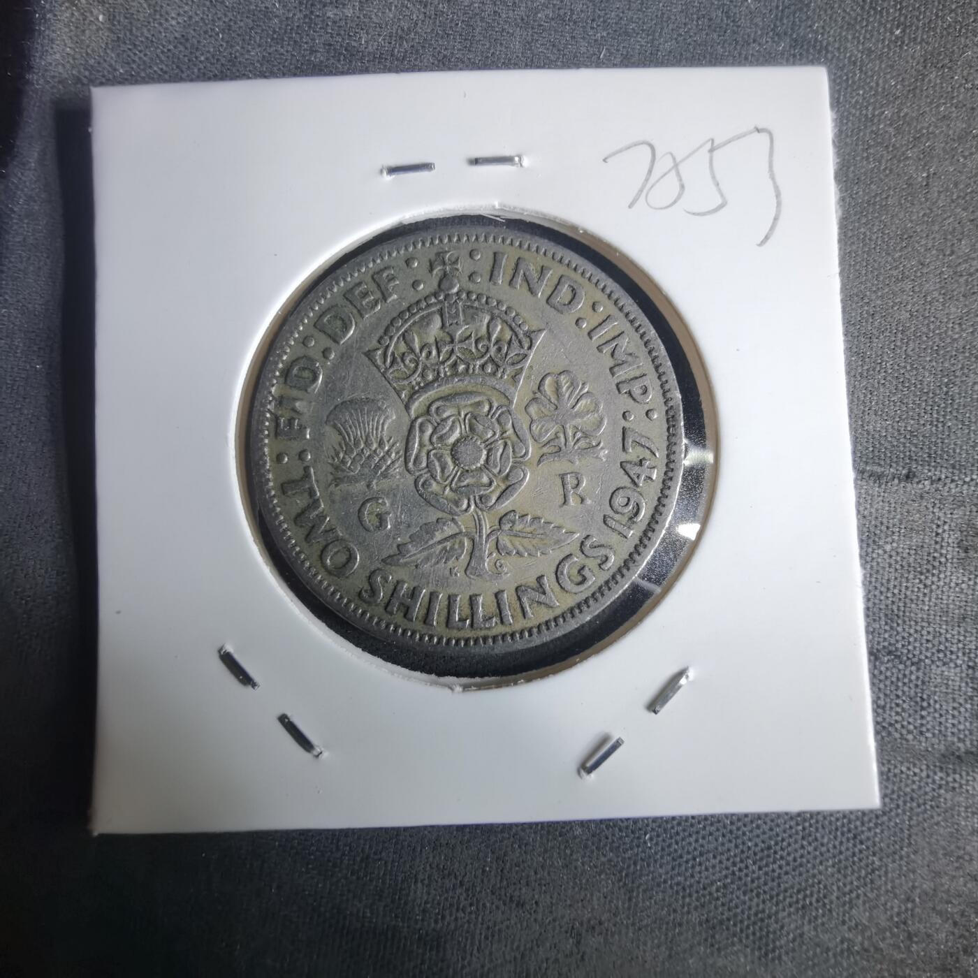 沼泽如烟--第975场 英国1947年2先令