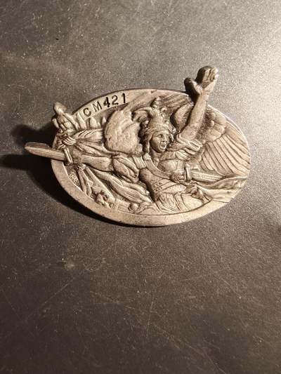 老王徽章第179期 - 法国陆军第421国防动员中心证章