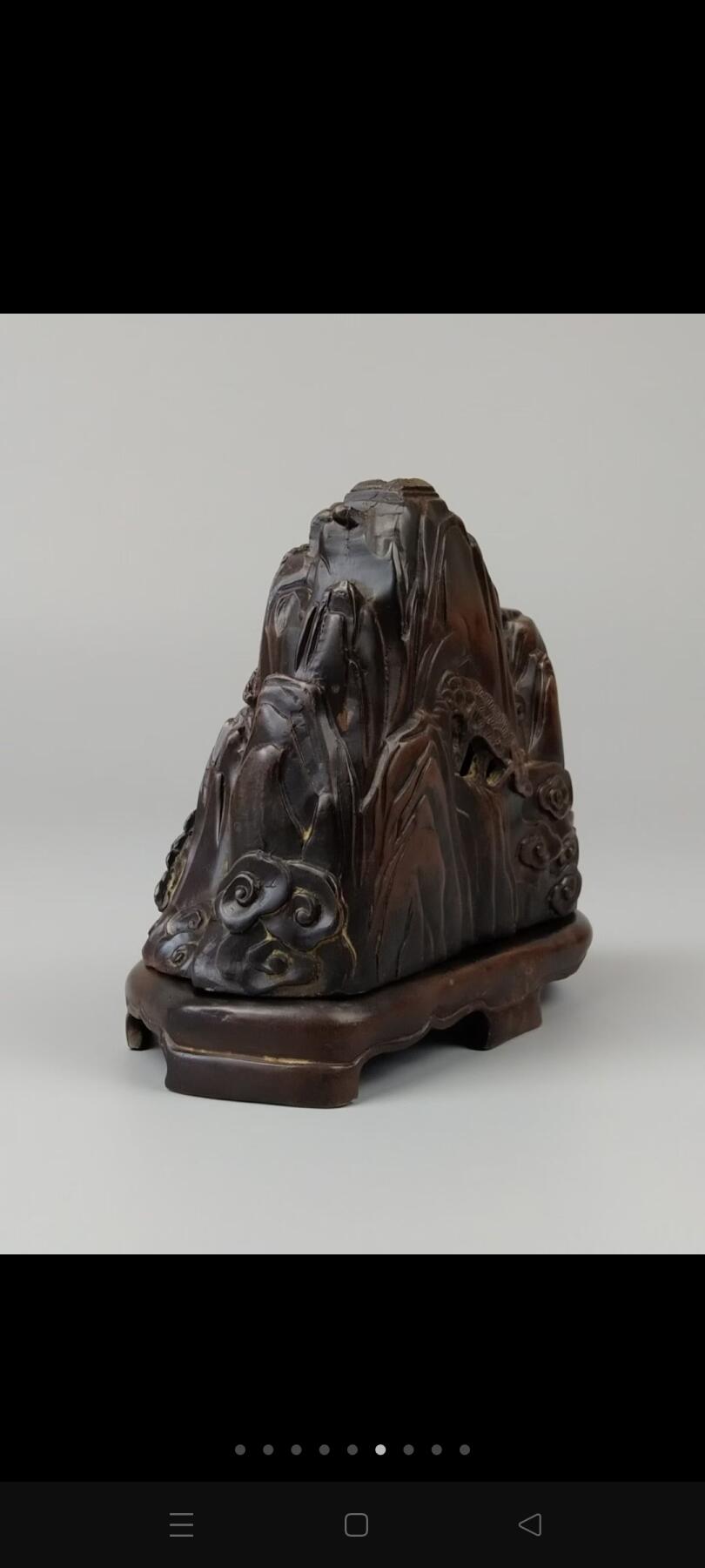 旧藏【五岳独尊 昂头天外】纯铜 薰香炉。全品完整、包浆老辣，尺寸如图！