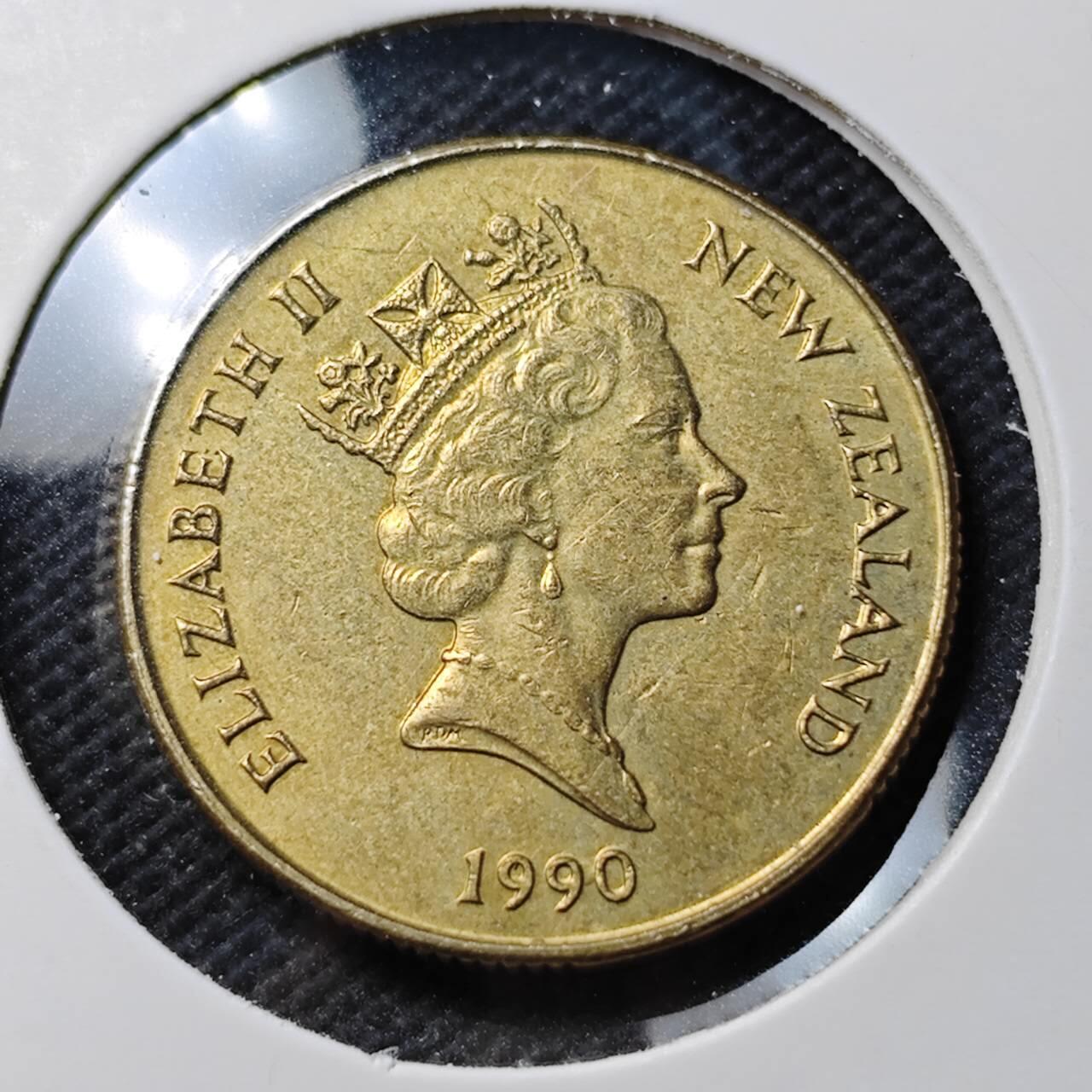 KK钱币收藏小铺  第389期  2月预留时间 周末发货 新西兰1元 