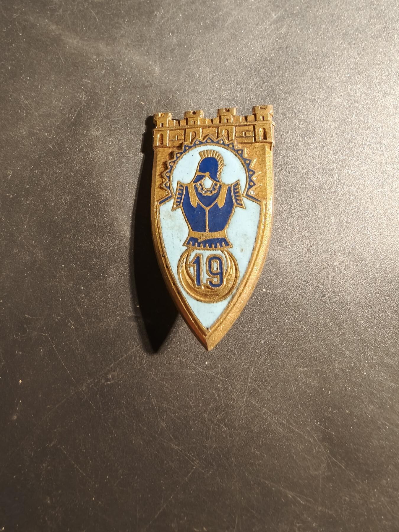 老王徽章第179期 法国第19工兵团证章