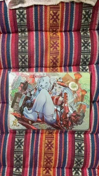 光影卡牌第29期，各家亲签，各家套卡，持续收拍品 - 燎原粗闪联名虎