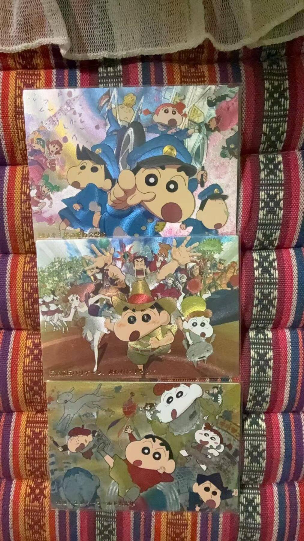 光影卡牌第29期，各家亲签，各家套卡，持续收拍品 蜡笔小新粗闪