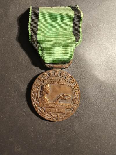 老王徽章第179期 - 法国铜级国家鼓励慈善发展协会奖章