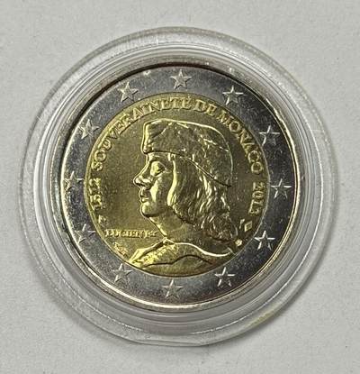 S&S Numismatic世界钱币-拍卖 第119期  - 摩纳哥2012年 摩纳哥建国和主权500周年 2欧元双色纪念币