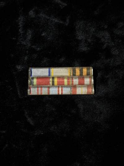 戎马世界章牌大赏第110期 - 二战老兵勋略表 勇敢奖章战功奖章战胜德国奖章