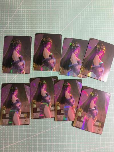 第20期  2026马年祝大家 身体健康 万事如意 (持续收拍品中…) - 【纱布闪】《燎原群芳录》赵姬 远近8张