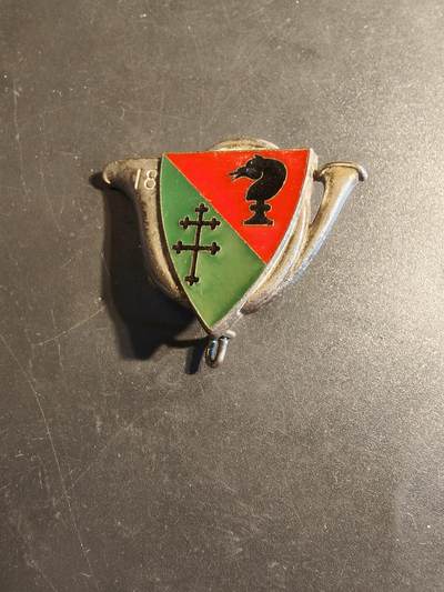 老王徽章第179期 - 法国陆军第18猎骑兵团证章