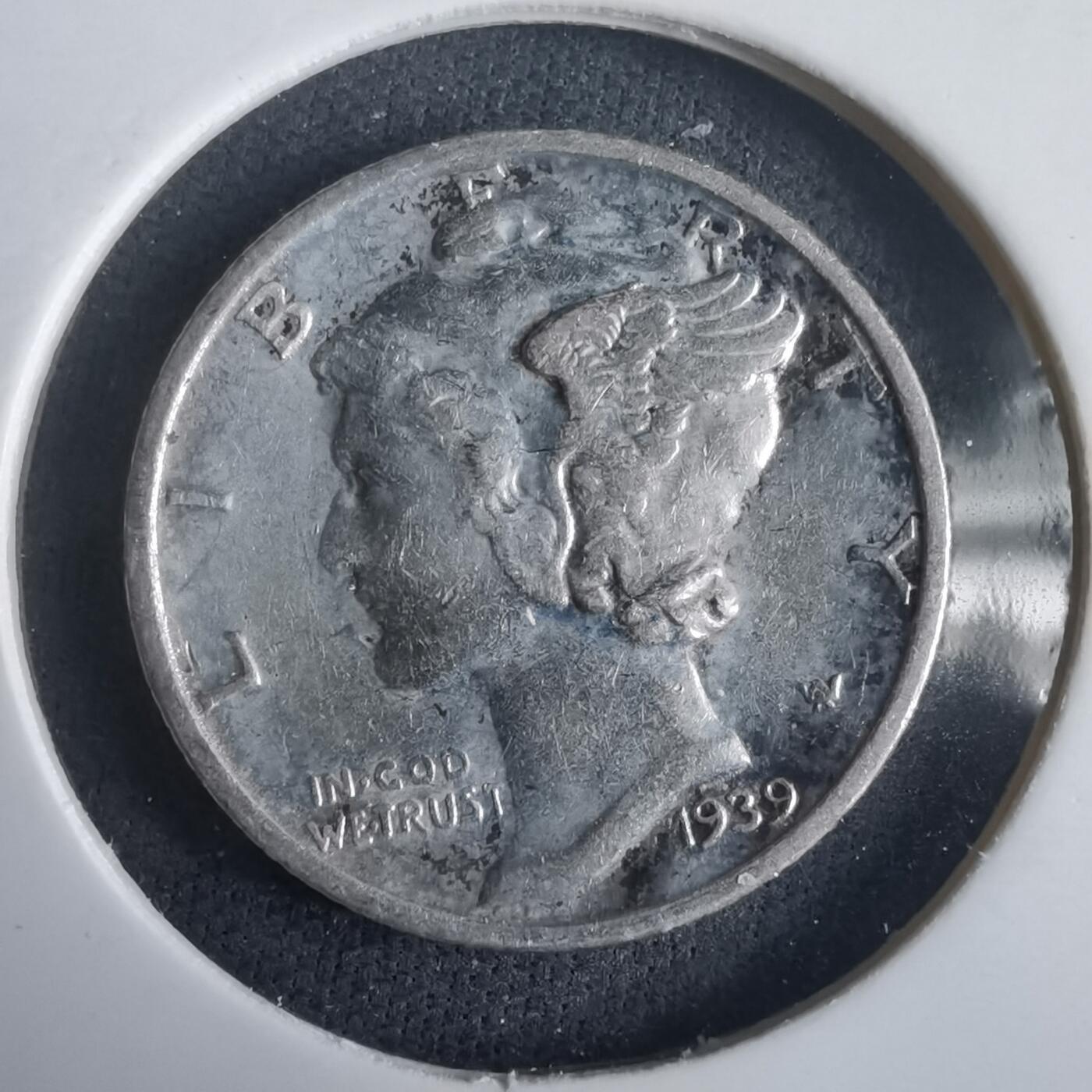 沼泽如烟--第974场 美国1939年十分银币