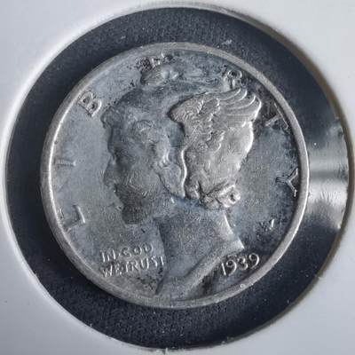 沼泽如烟--第974场 - 美国1939年十分银币