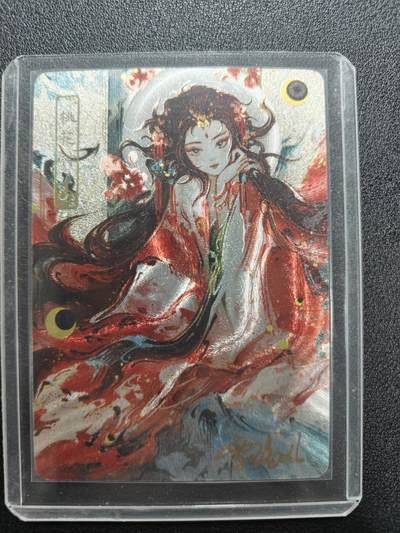 天玑星卡拍第165期《1.26周一截拍》持续收拍收评中 满赠卡需备注 - 【亲签卡】可可瑞听 十二花神 桃花花神 粗闪