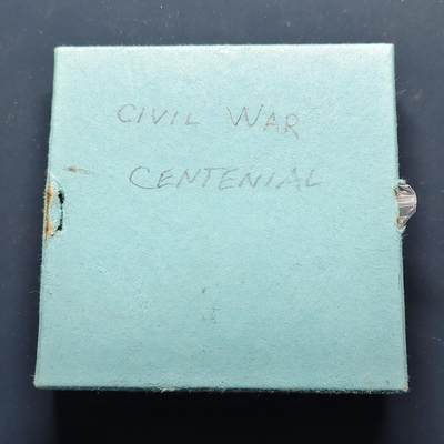 【全场包邮】纯粹捡漏拍499场-持续更新中 - 【纪念章】美国1965年南北战争结束100周年纪念铜章-盒证全