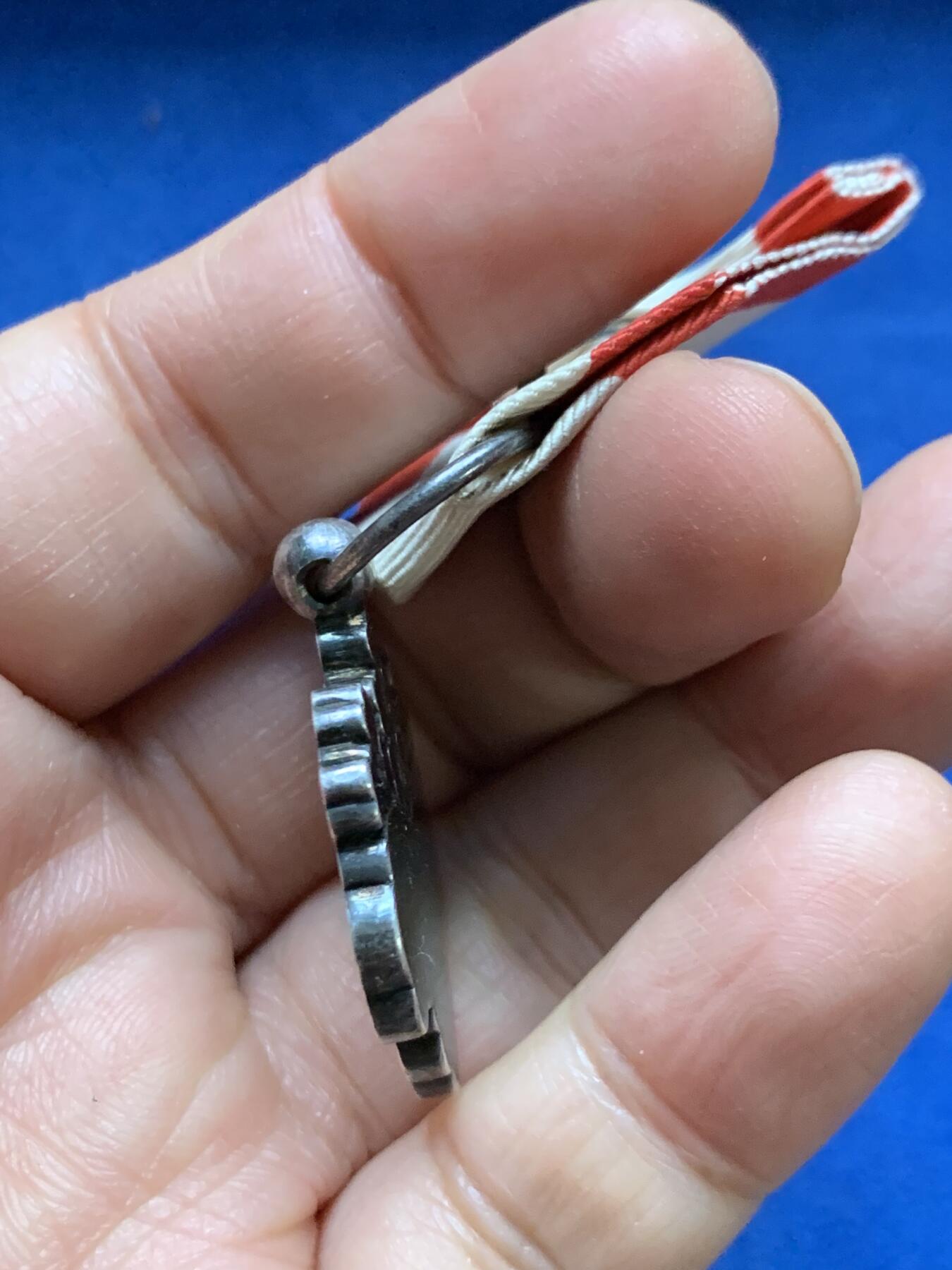 《竞宝斋》第461场 周日，周一，2场连拍 （全场包邮）欢迎送拍 日本七等青叶银章 总重19.6克