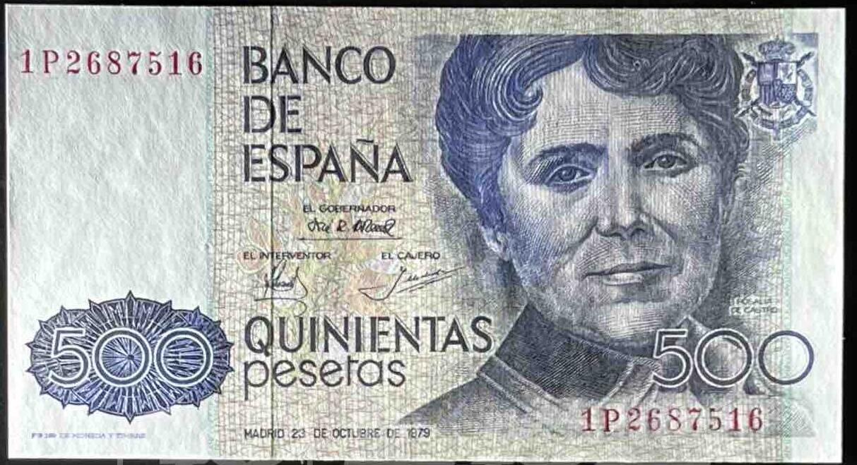 小福收藏拍卖第199期 裸钞场 本期有多张豹子号靓号 瑞士1000法郎 经典提香 毛里求斯首发年大全套 白俄罗斯5000000卢布 苏里南10000盾  爱沙尼亚  苏丹 西班牙 保加利亚 古巴等多国精美纸币 西班牙 1979年 500比塞塔 unc