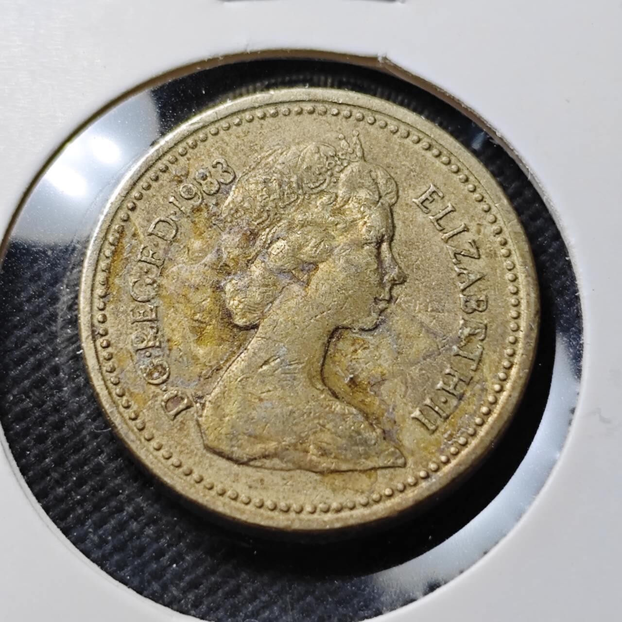 KK钱币收藏小铺  第389期  2月预留时间 周末发货  英国1镑