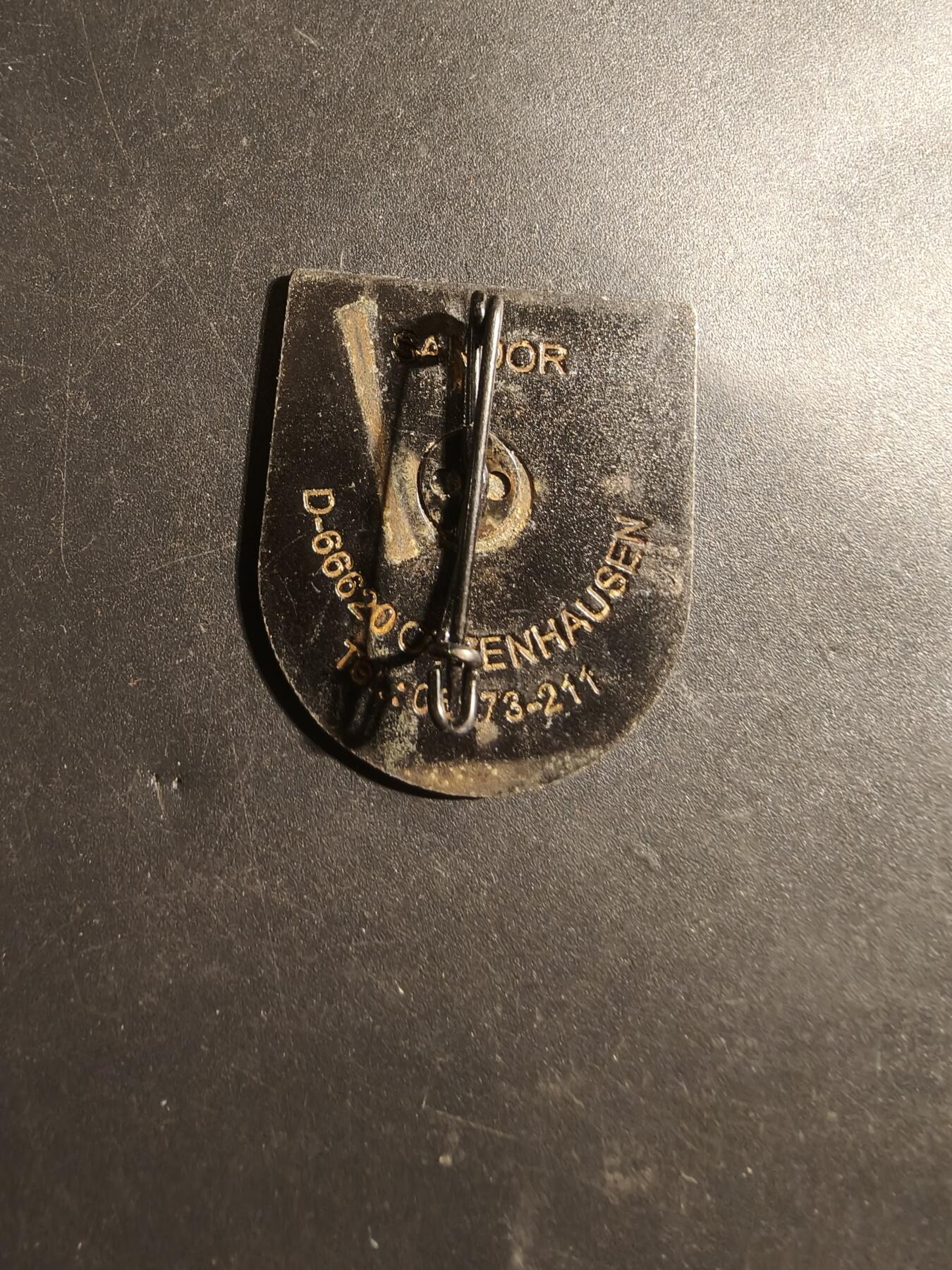 老王徽章第179期 德国联邦国防军第380装甲工兵连证章