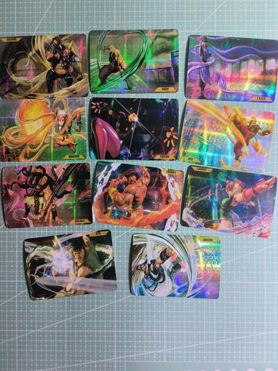 第20期  2026马年祝大家 身体健康 万事如意 (持续收拍品中…) - 【彩闪】街头霸王 11张