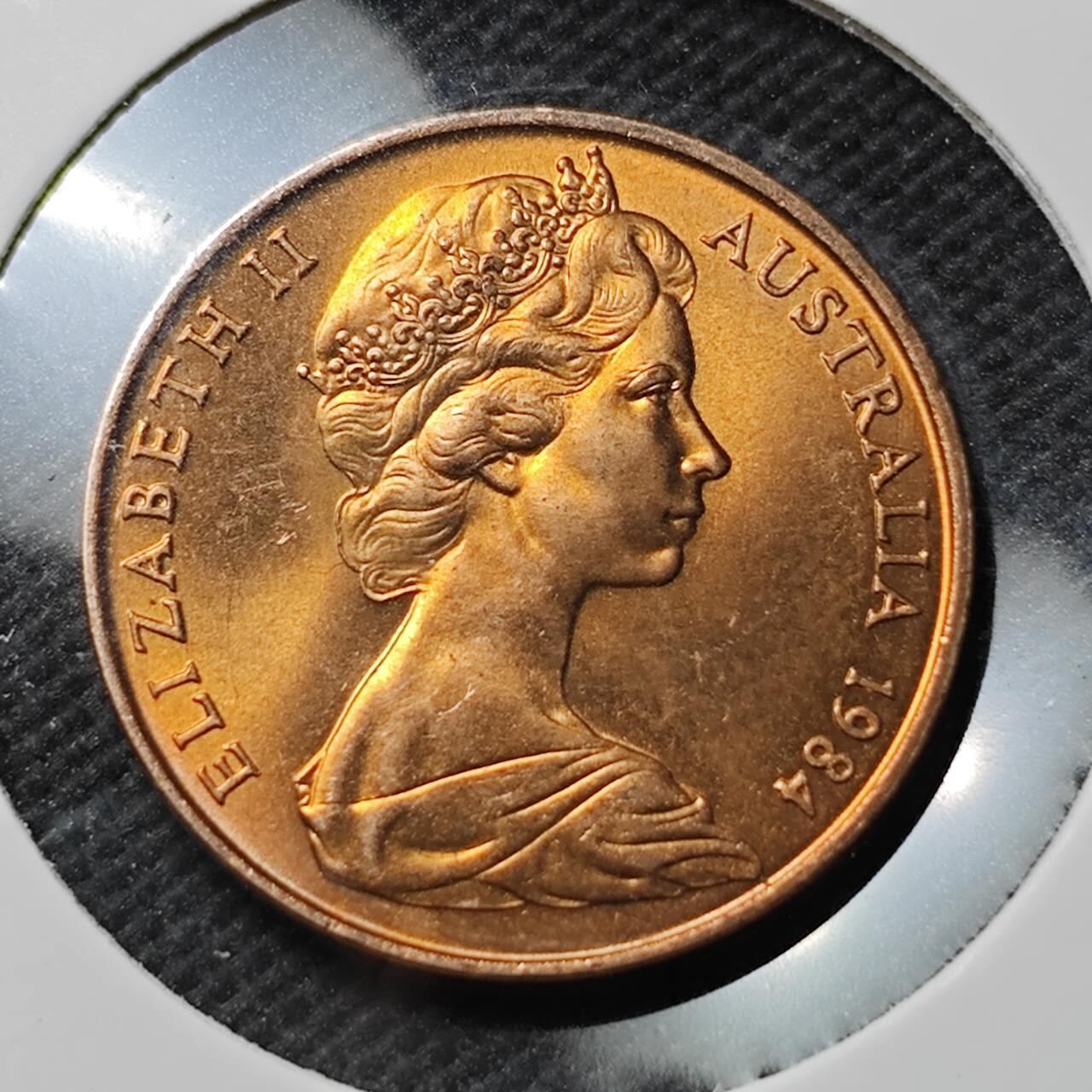 KK钱币收藏小铺  第389期  2月预留时间 周末发货  澳大利亚2元好品