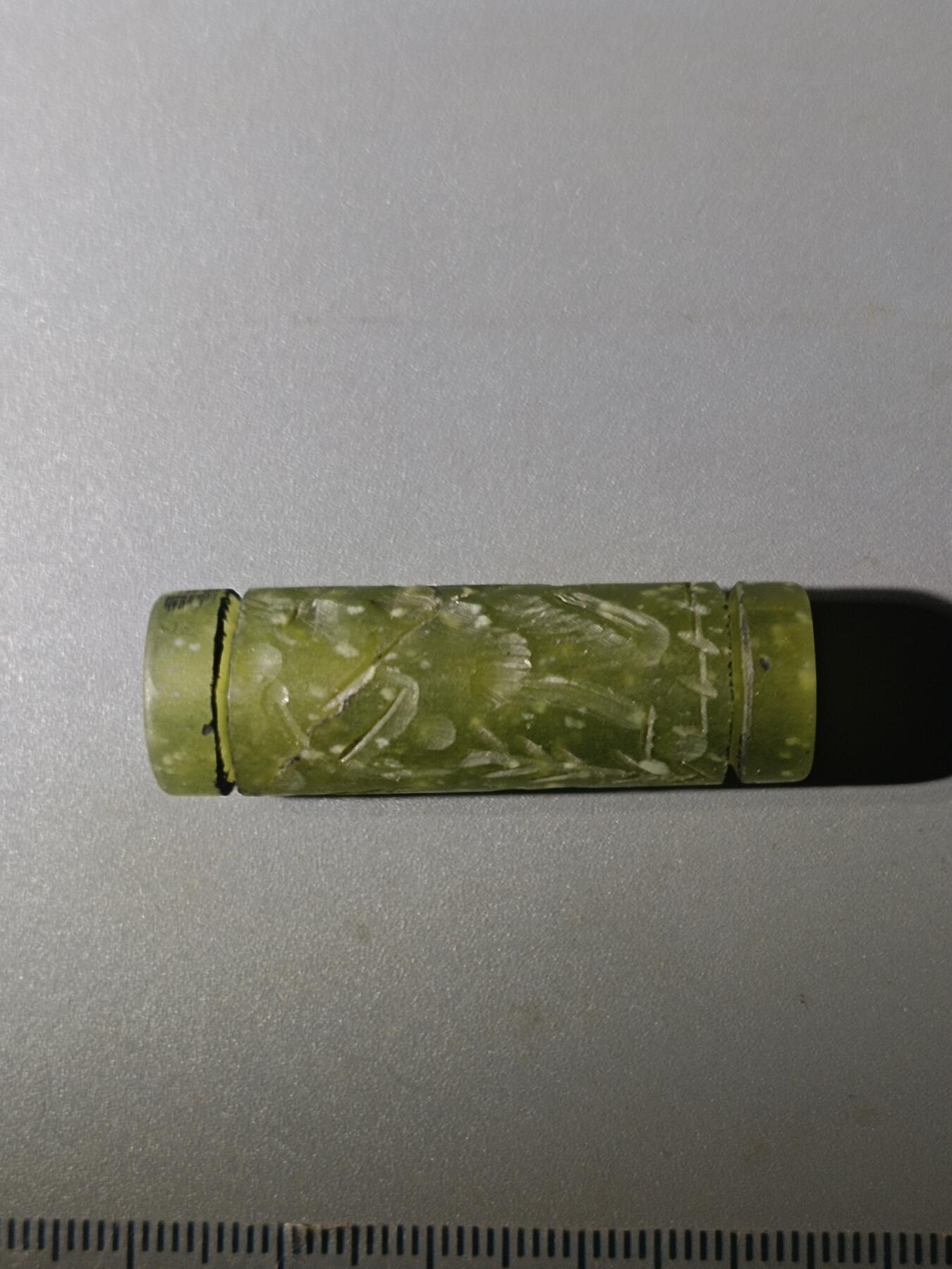 111期新疆红钱粟特钱币丝路钱币专场 巴基斯坦回流玉质滚印