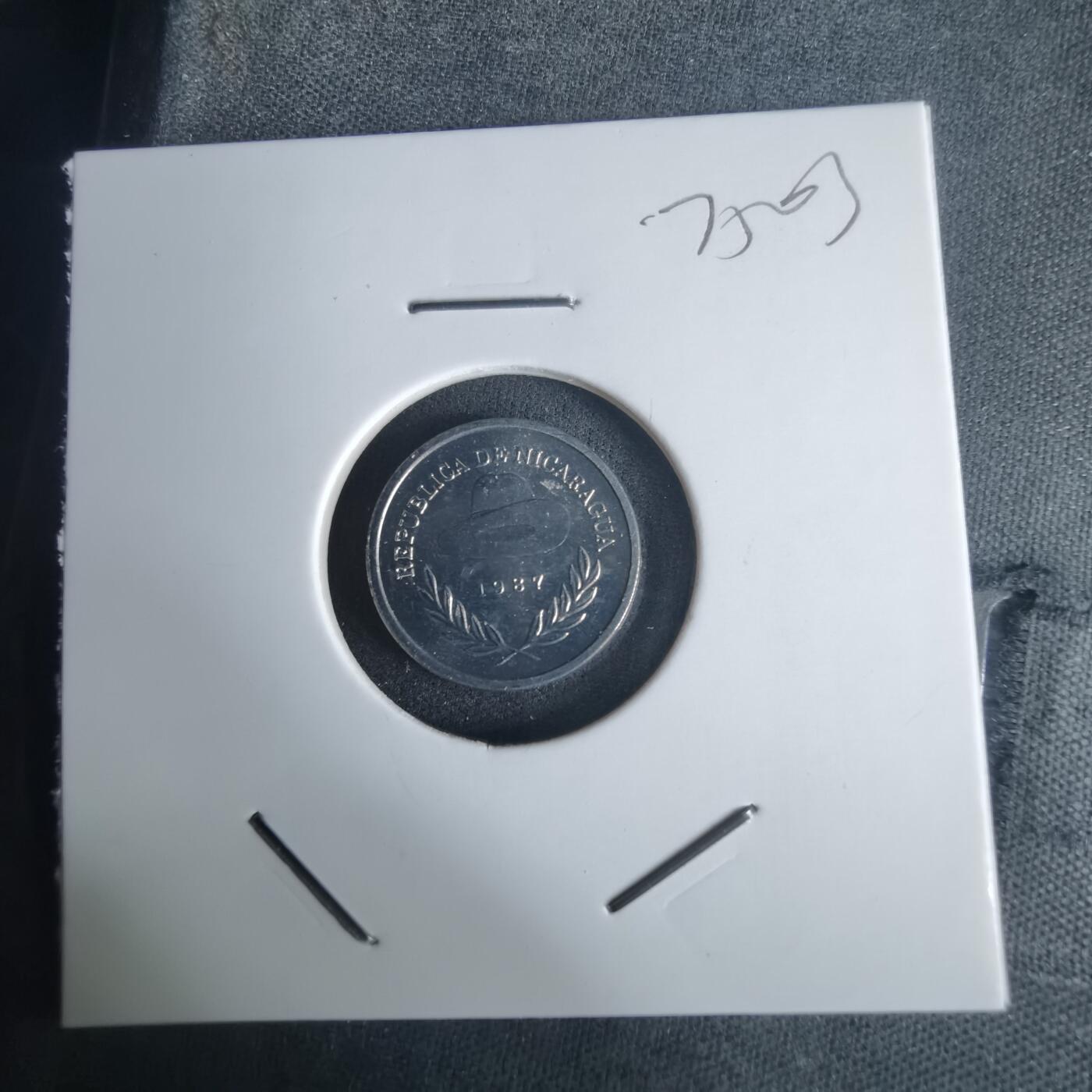 沼泽如烟--第975场 尼加拉瓜1987年五分