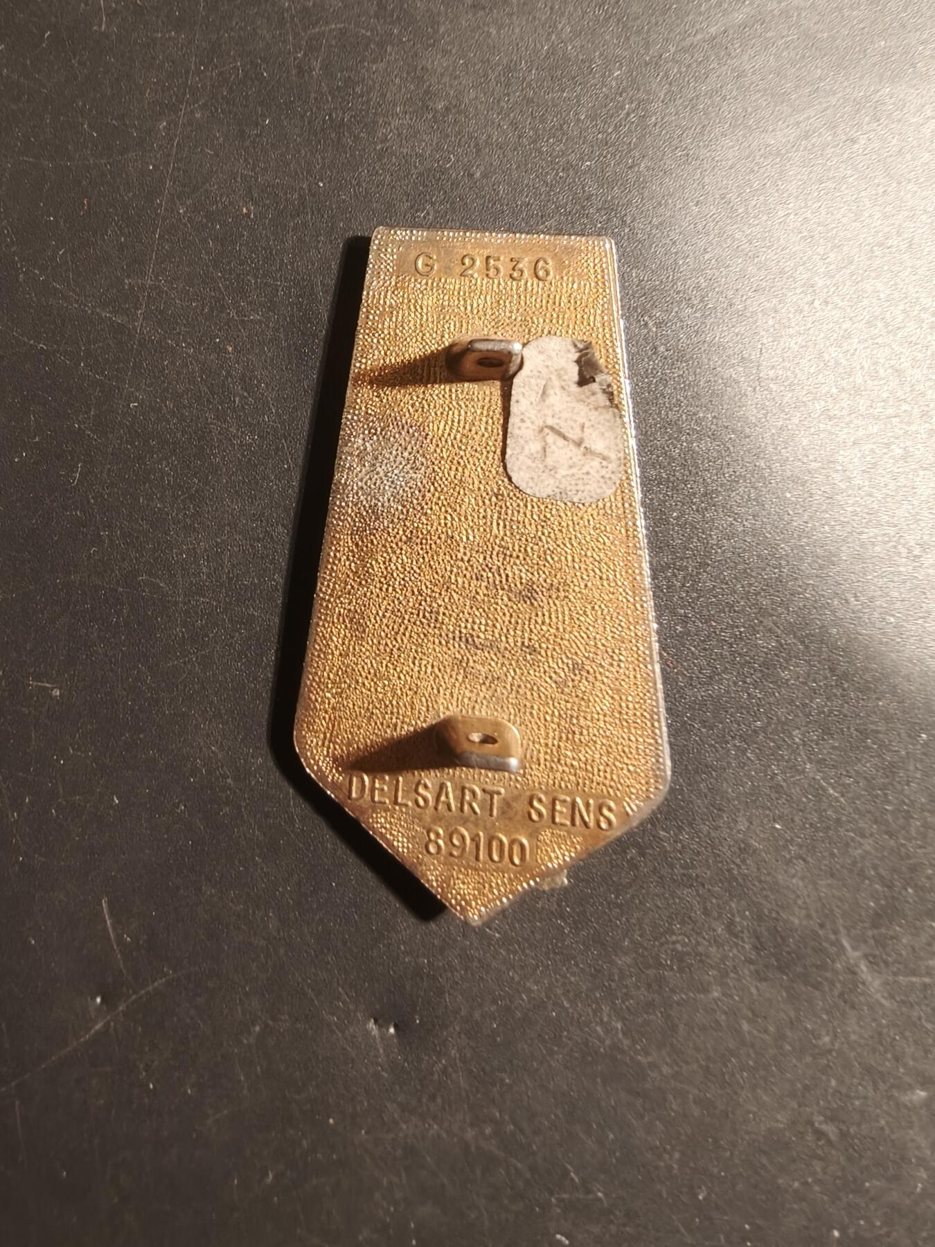 老王徽章第179期 法国塞纳马恩省预备役人员证章