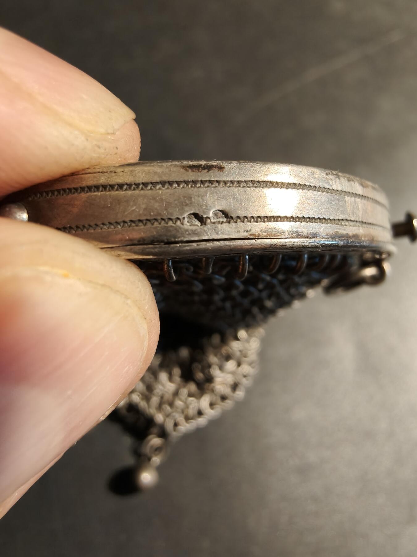 老王徽章第179期 法国银钱袋    野猪头银标    37.5g    