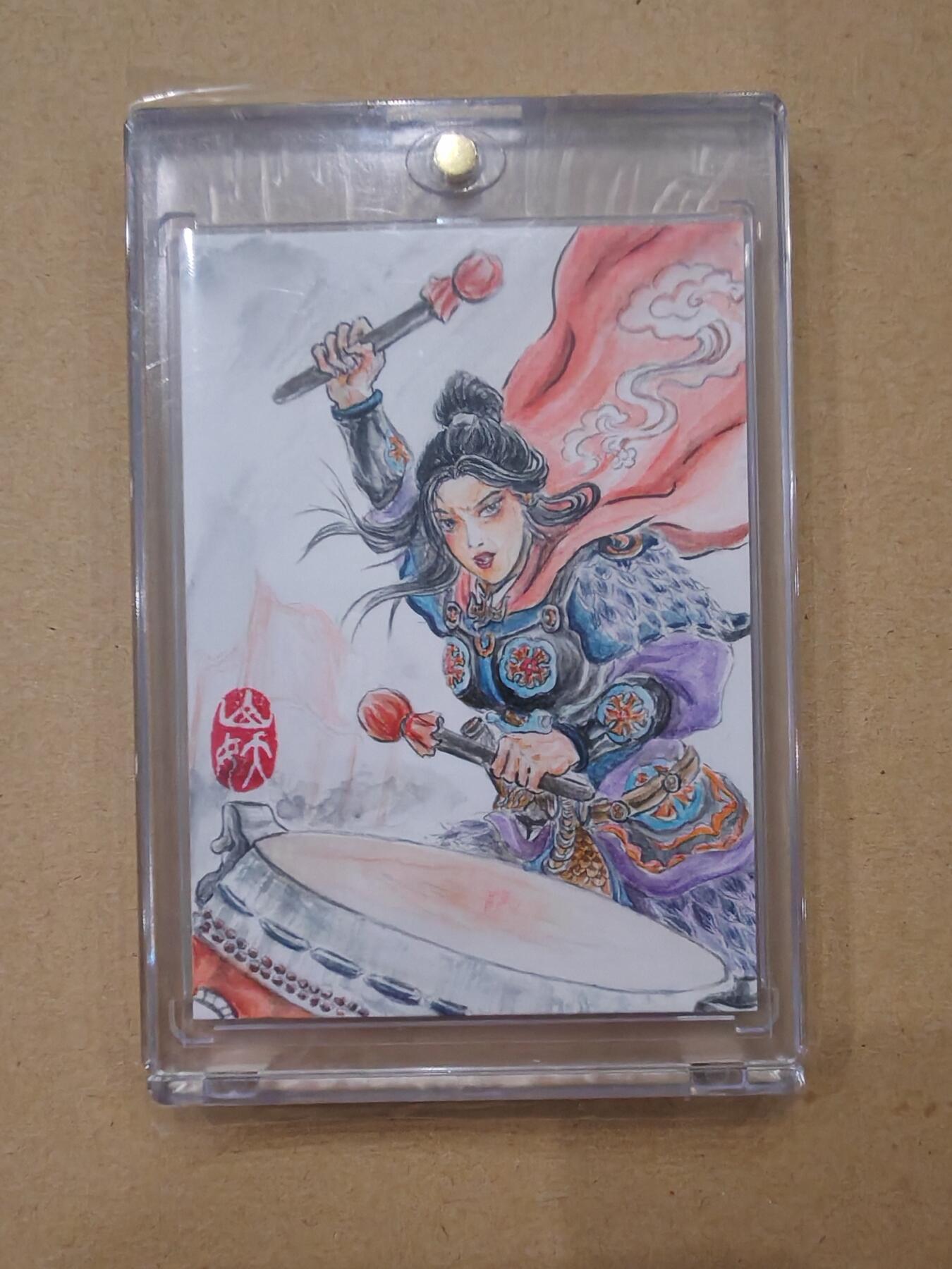 言遇卡牌【2026.1.31周六晚21：00截拍】新人闲置欢迎捡漏 【手绘卡】【亲签】梁红玉 画师山妖 卡背亲签 