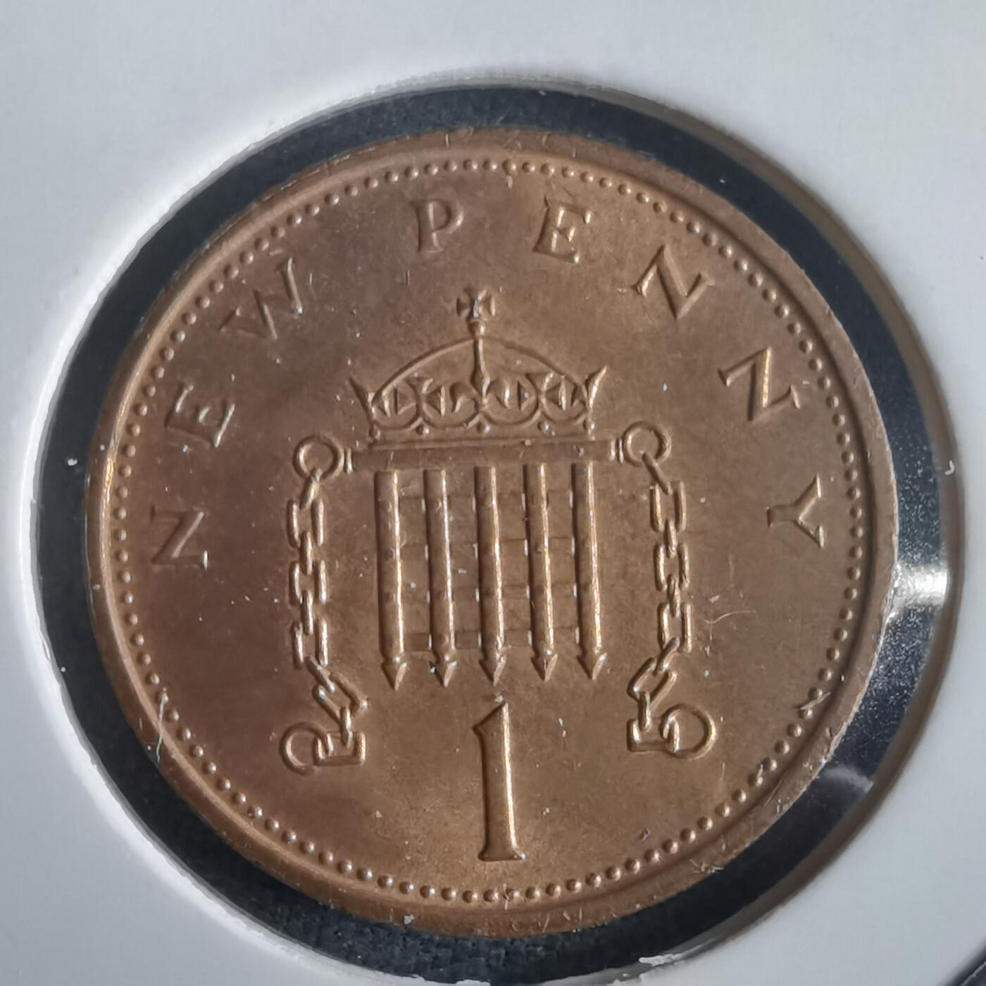 沼泽如烟--第974场 英国1976年1便士