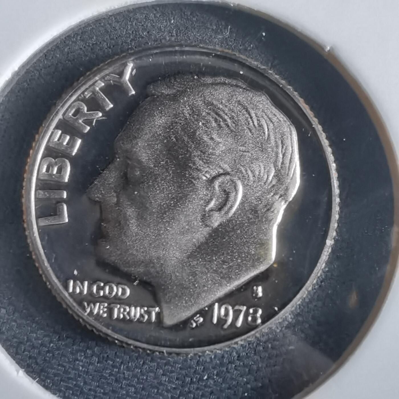 沼泽如烟--第974场 美国1978年10分精制币