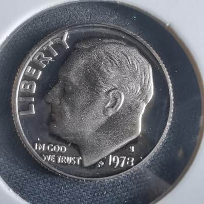 沼泽如烟--第974场 - 美国1978年10分精制币