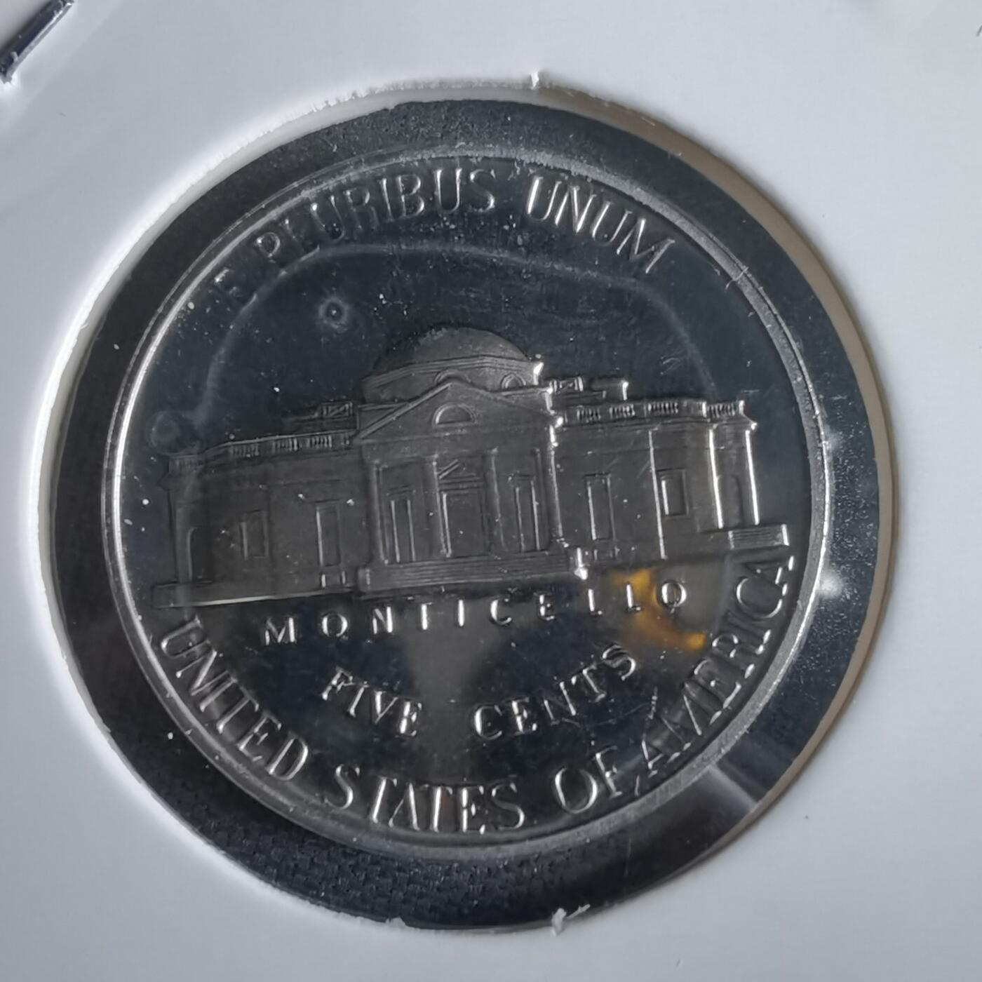 沼泽如烟--第974场 美国1989年5分精制币