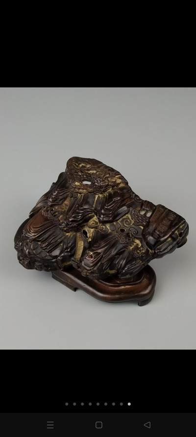 旧藏【五岳独尊 昂头天外】纯铜 薰香炉。全品完整、包浆老辣，尺寸如图！ - 旧藏【五岳独尊 昂头天外】纯铜 薰香炉。全品完整、包浆老辣，尺寸如图！