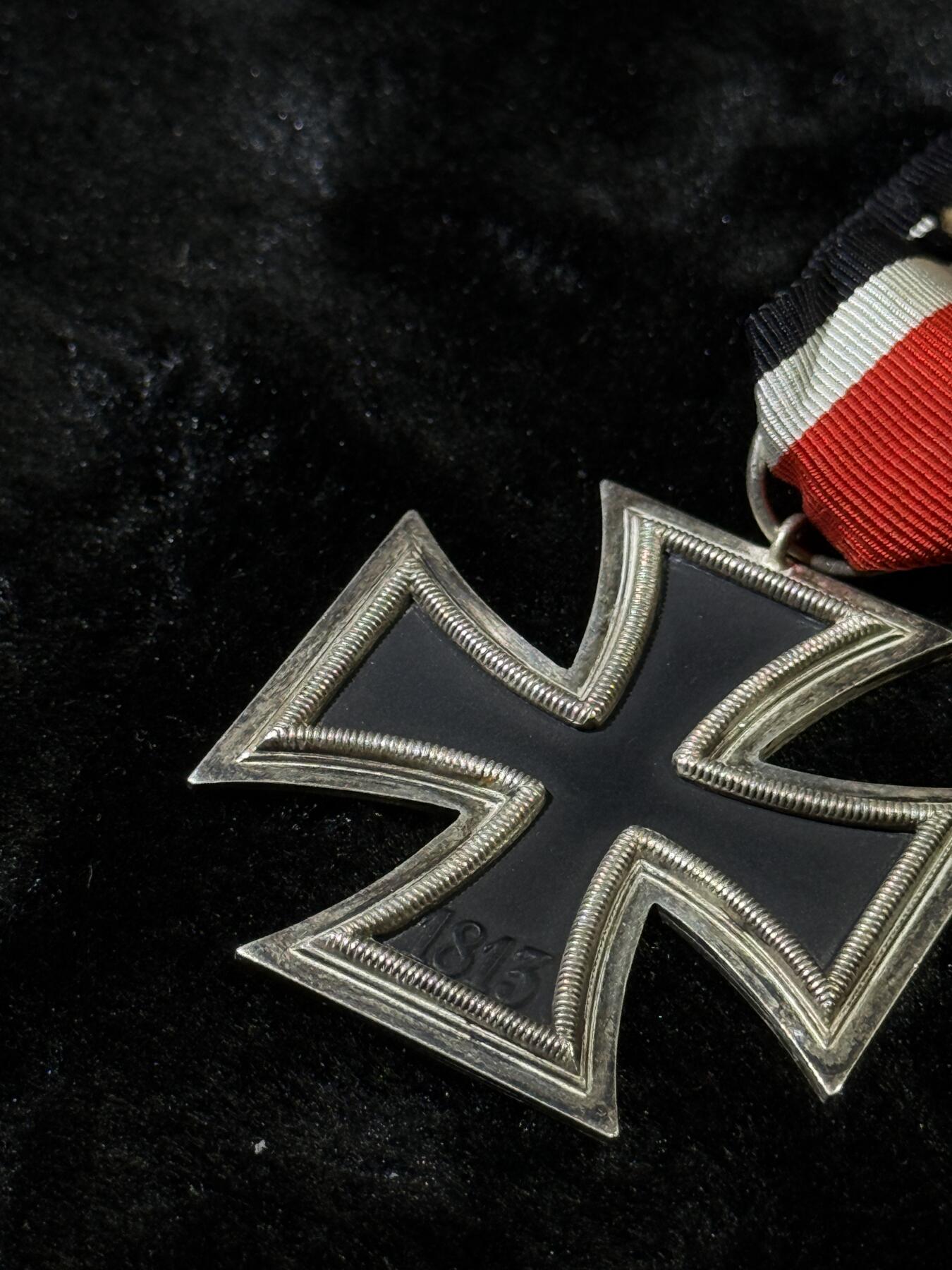 戎马世界章牌大赏第110期 铭记历史！珍爱和平！德国二战二级铁十字勋章