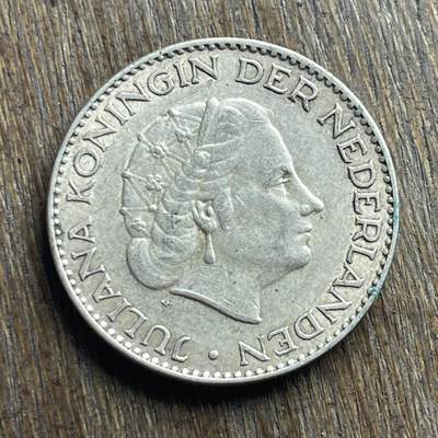 【铜匠收藏】★第140加场★精品老铜币 硬币专场 不寄存，200包邮。不满200元，支付5元运费。《接受代拍 代送NGC评级》 - 100【无寄存】1956 荷兰 1盾 银币