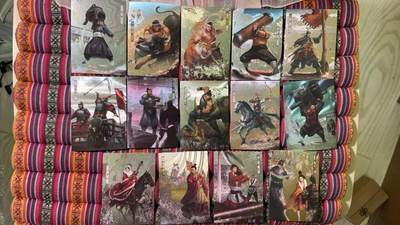 光影卡牌第29期，各家亲签，各家套卡，持续收拍品 - 司马半粗十大力士+四大悲剧+四梦+四大案+四大传说