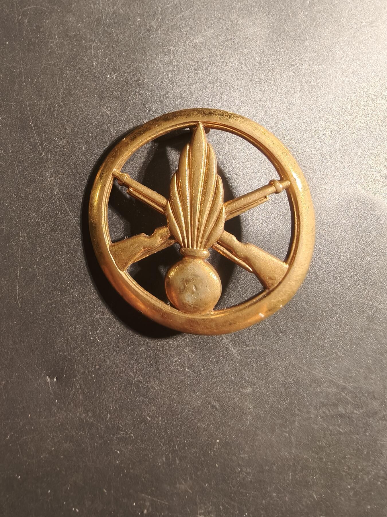 老王徽章第179期 法国步兵贝雷帽徽