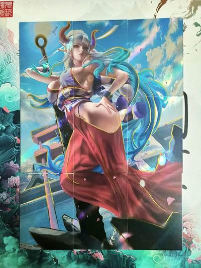 春节前倒数第二场！！龙虎卡牌-七四场（满200元包邮，无佣金，每周六结拍，欢迎送拍） - 双面彩闪9拼 海贼王 大和