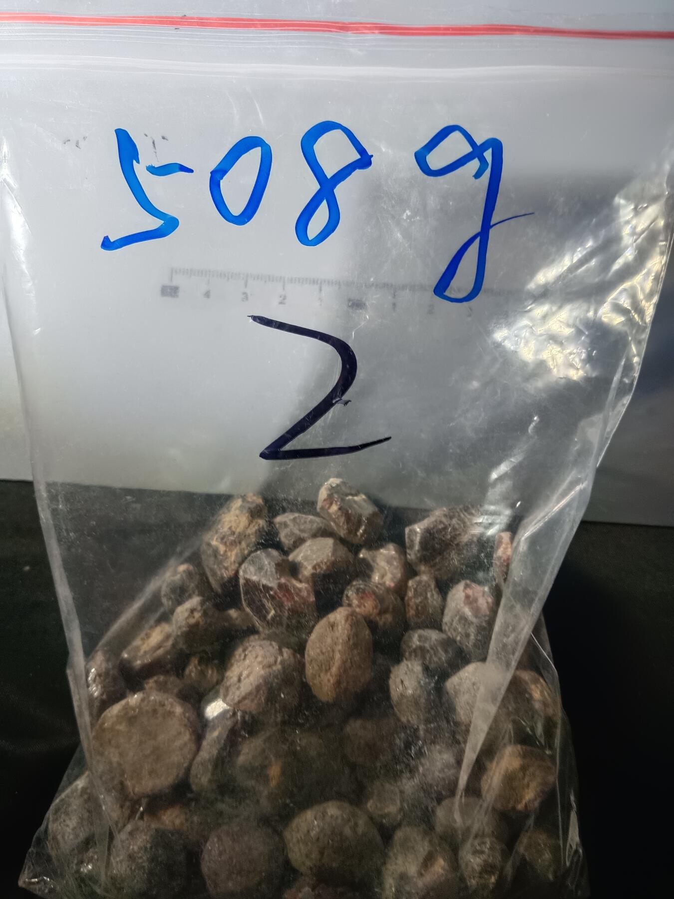 111期新疆红钱粟特钱币丝路钱币专场 2 石榴石原石