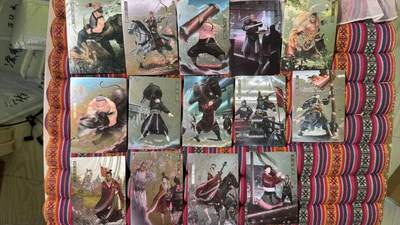 光影卡牌第29期，各家亲签，各家套卡，持续收拍品 - 司马全粗十大力士+四大悲剧+四梦+四大案+四大传说