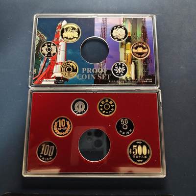 【全场包邮】纯粹捡漏拍499场-持续更新中 - 日本平成17-18年官方封装精制套币2套一组