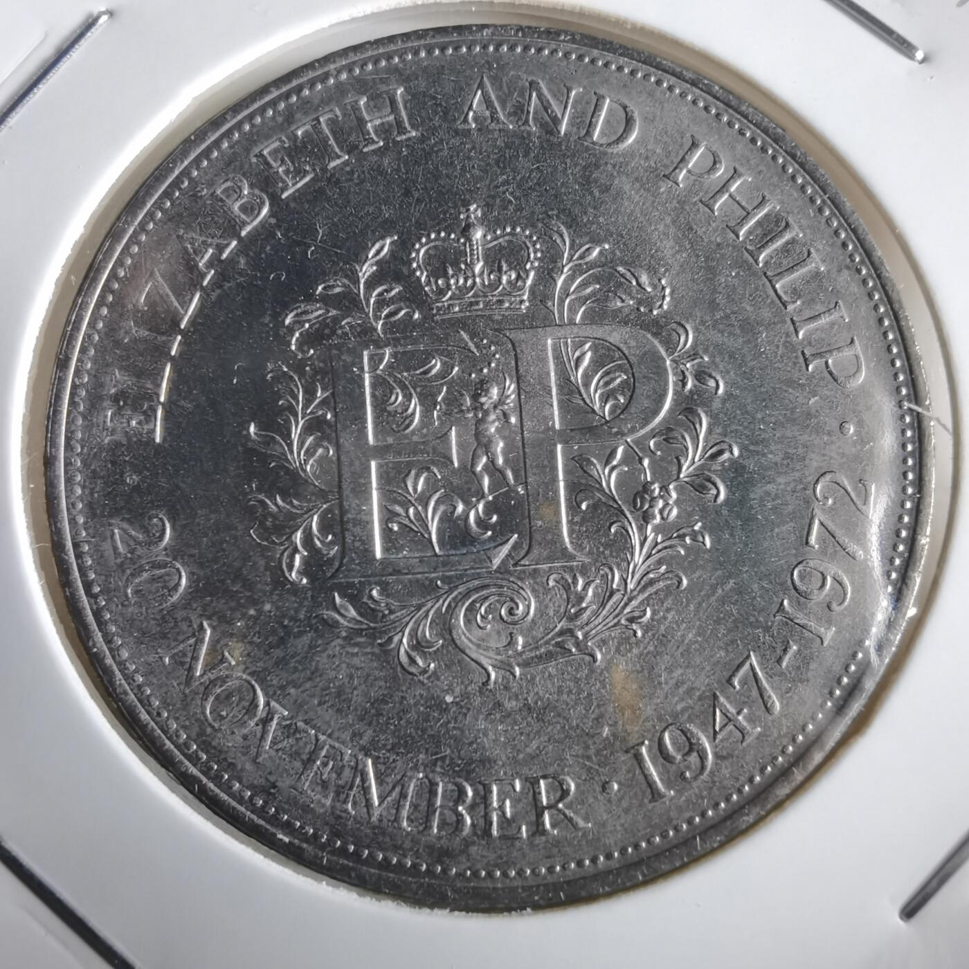 沼泽如烟--第974场 英国1972年纪念币