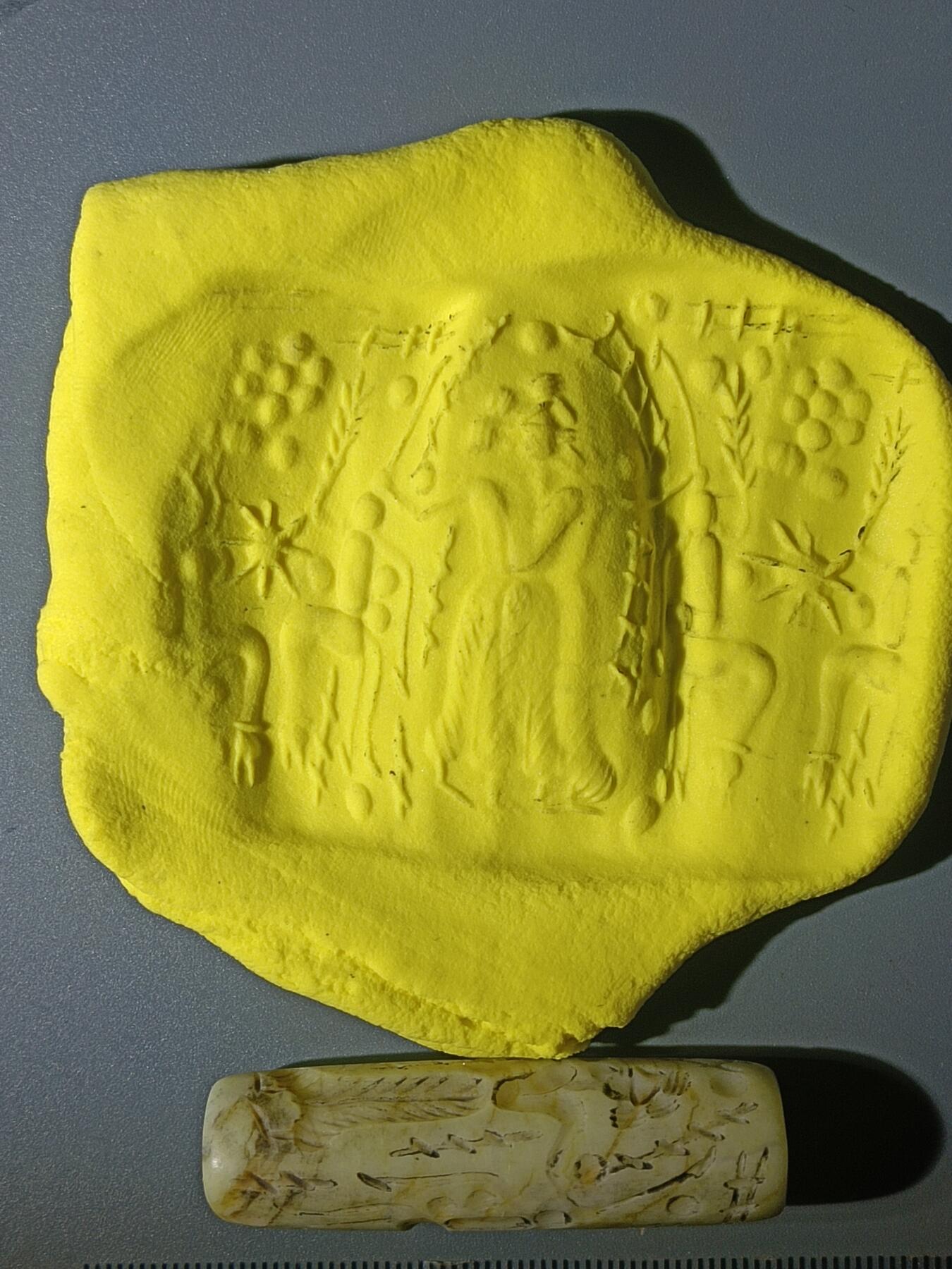 111期新疆红钱粟特钱币丝路钱币专场 巴基斯坦回流玉质滚印