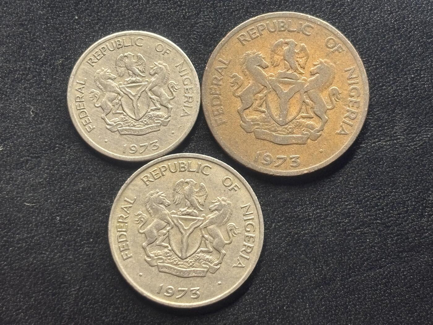 邮泉阁限时拍卖第四十场 非洲专场（硬币在国外。请付邮费6元。） 尼日尔1973年3枚