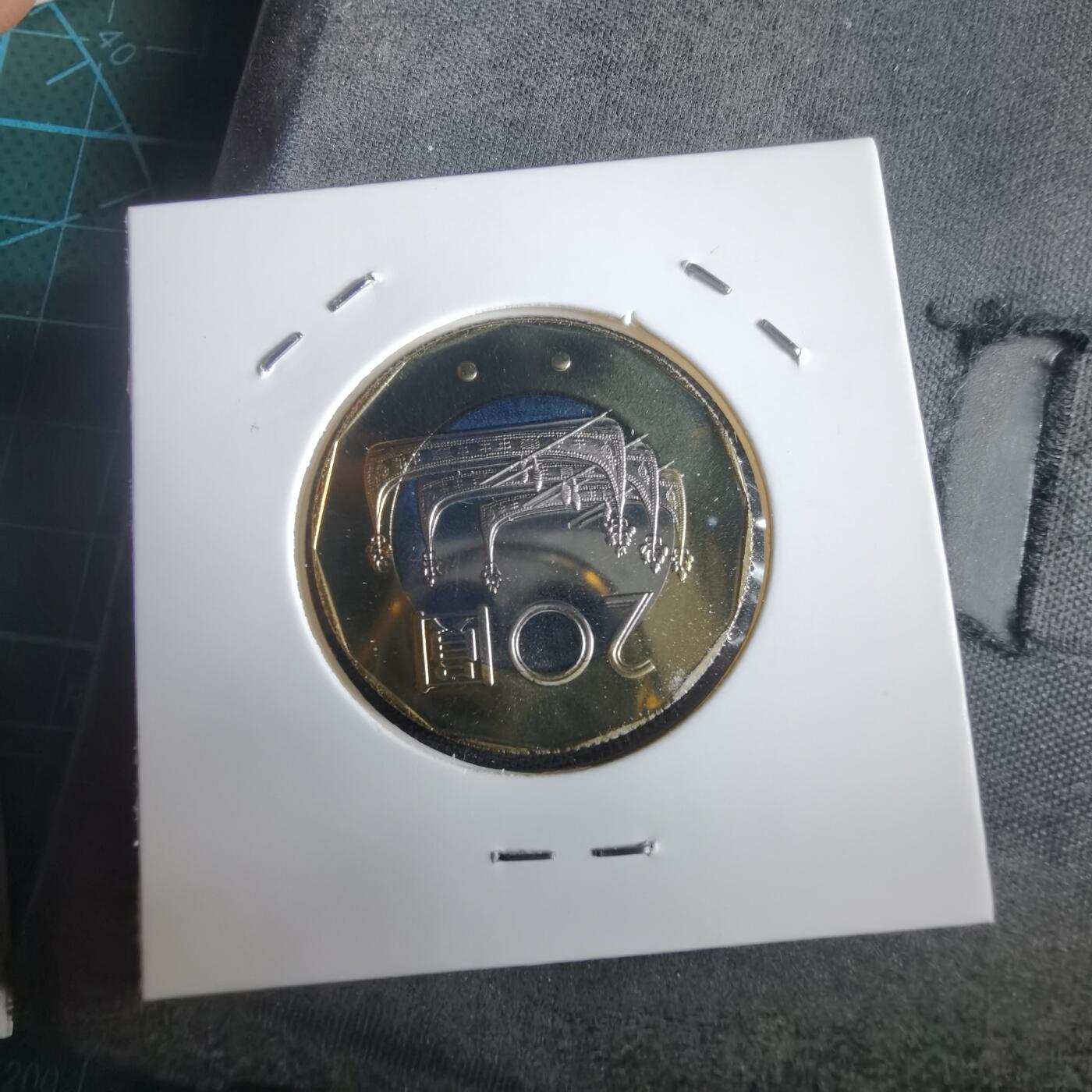 沼泽如烟--第974场 民国九十一年二十元精制币