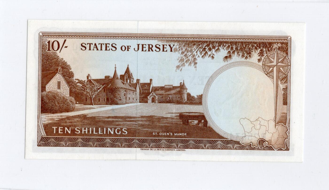 徐霞客拍卖首拍 泽西岛	P-7 1963年10先令	UNC- B256340			发行于20世纪中后期，是泽西岛当时流通的法定货币。它融合了英联邦货币风格与本土标识的设计，以君主肖像为核心元素，兼具流通功能与身份象征意义，见证了泽西岛货币体系的独立发展与英联邦金融关联，是研究该地区金融史与殖民文化传承的实物佐证。其收藏价值源于存世量稀少，在小众地域货币收藏中独具辨识度。	