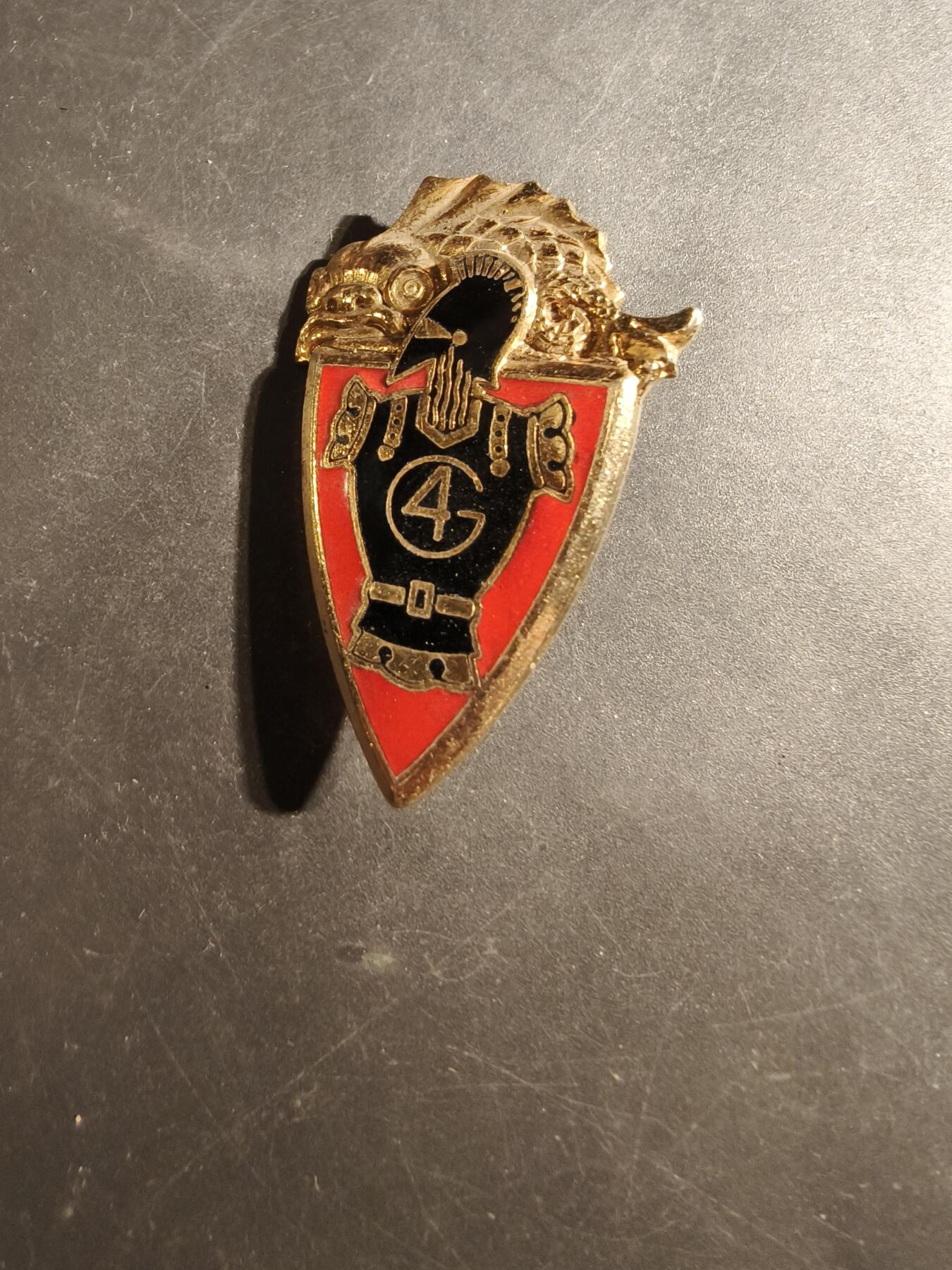 老王徽章第179期 法国第4工兵团证章