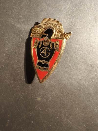 老王徽章第179期 - 法国第4工兵团证章