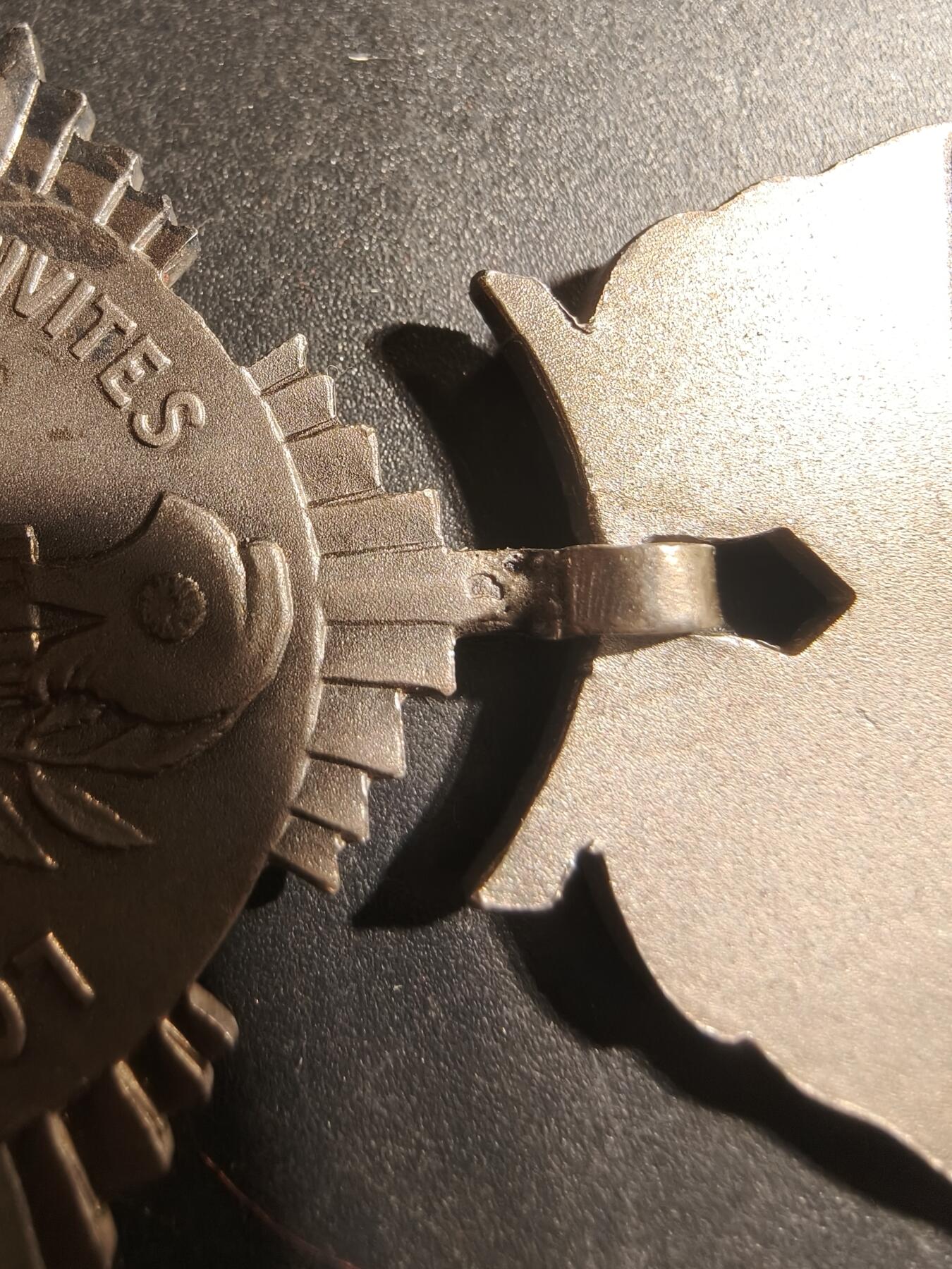 老王徽章第179期 法国银级地方嘉奖奖章   950银    31.5g