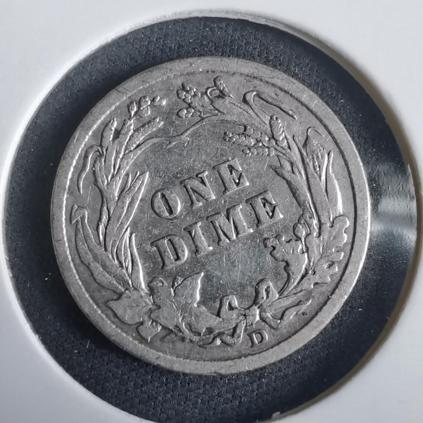 沼泽如烟--第974场 美国1914年十分银币